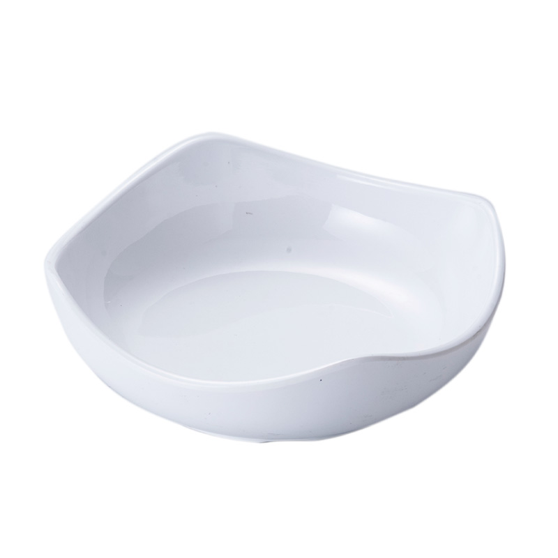 Corner round bowl